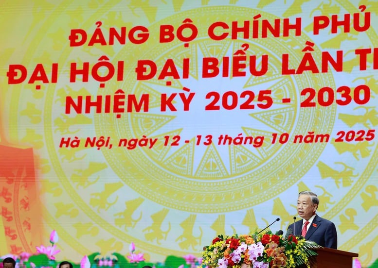 Tổng Bí thư Tô Lâm nhấn mạnh 3 yêu cầu và 5 định hướng công tác trọng tâm với Đảng bộ Chính phủ - Ảnh 2.