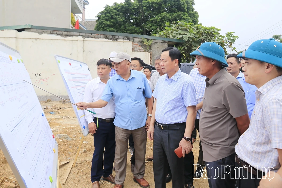 Informieren Sie sich über den Fortschritt des Hoa Binh Regional Link Road-Projekts