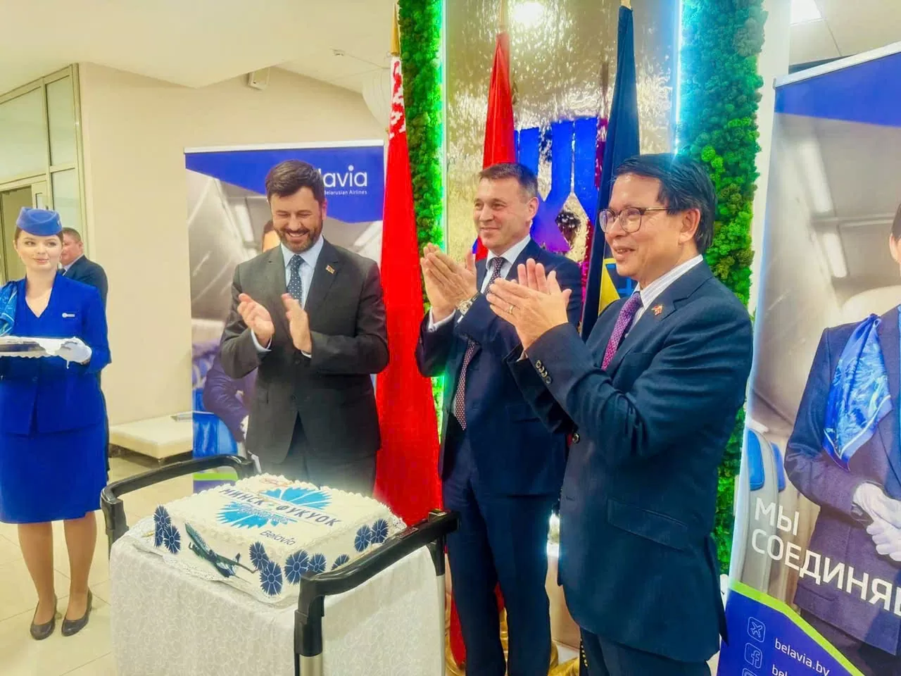Hàng không quốc gia Belarus khai trương đường bay thẳng đầu tiên tới Việt Nam