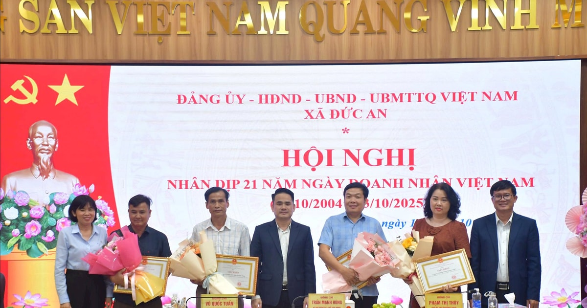 Doanh nhân xã Đức An đóng góp gần 125 triệu đồng cho an sinh xã hội