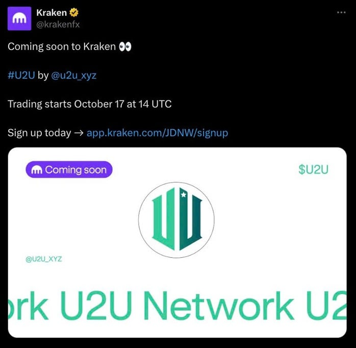 U2U Network do doanh nghiệp Việt Nam hậu thuẫn được lên sàn tài sản số của Mỹ - Ảnh 1.