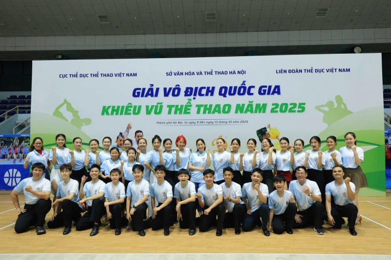 Đội Khiêu vũ CAND giành 8 huy chương tại Giải Vô địch Quốc gia 2025 -0