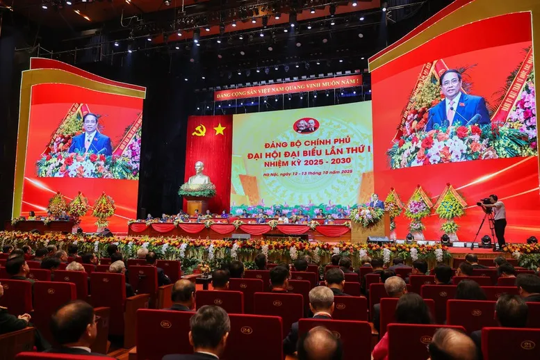 Đại hội Đảng bộ Chính phủ lần thứ I thành công tốt đẹp - Ảnh 1.