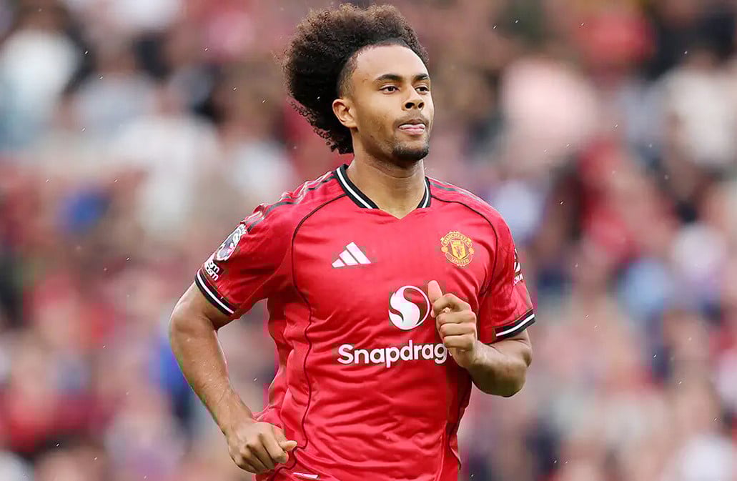 Joshua Zirkzee ser ut til å snart skille lag med Manchester United.webp.jpg