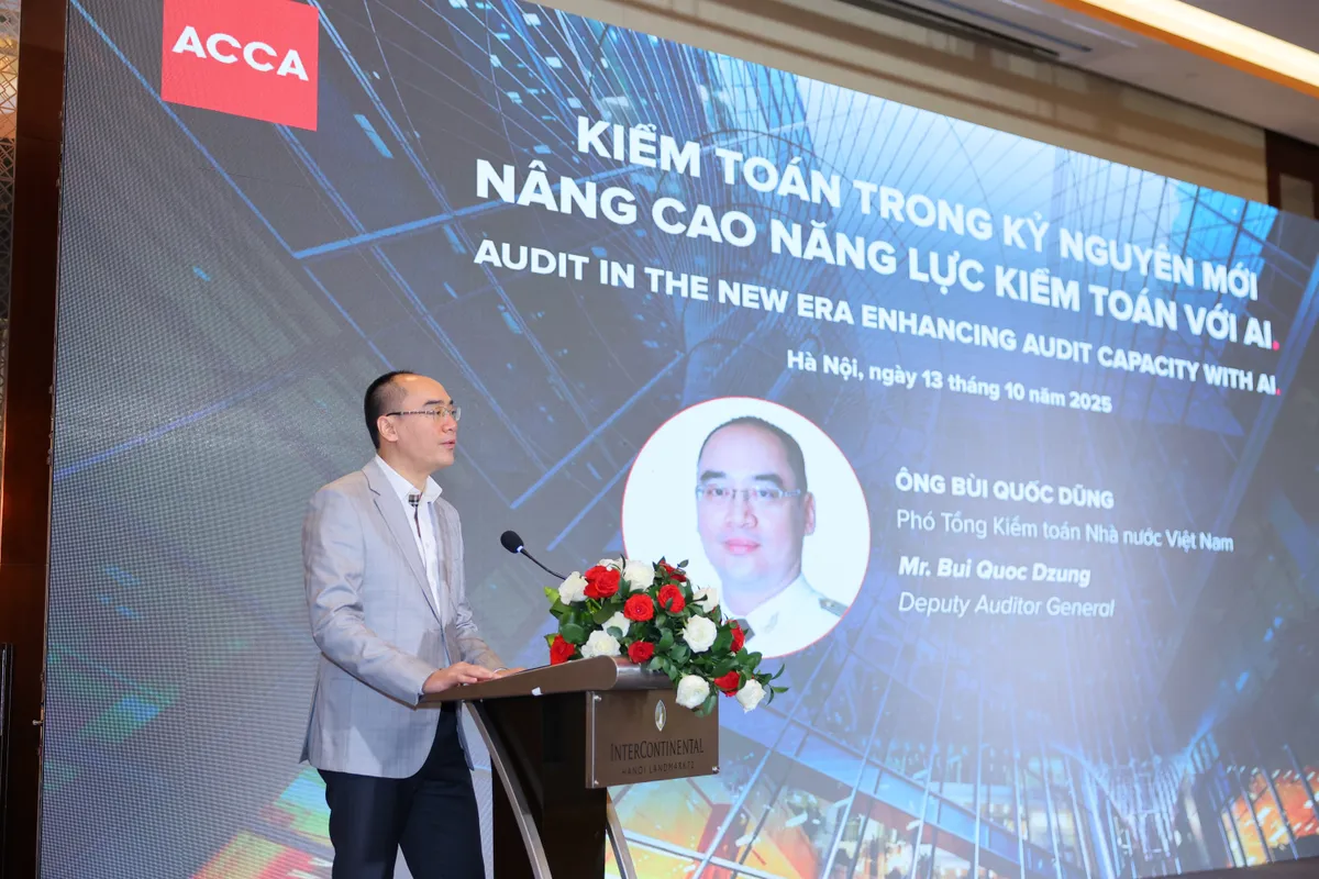 Phó Tổng Kiểm toán Nhà nước: AI không thay thế kiểm toán viên- Ảnh 1.