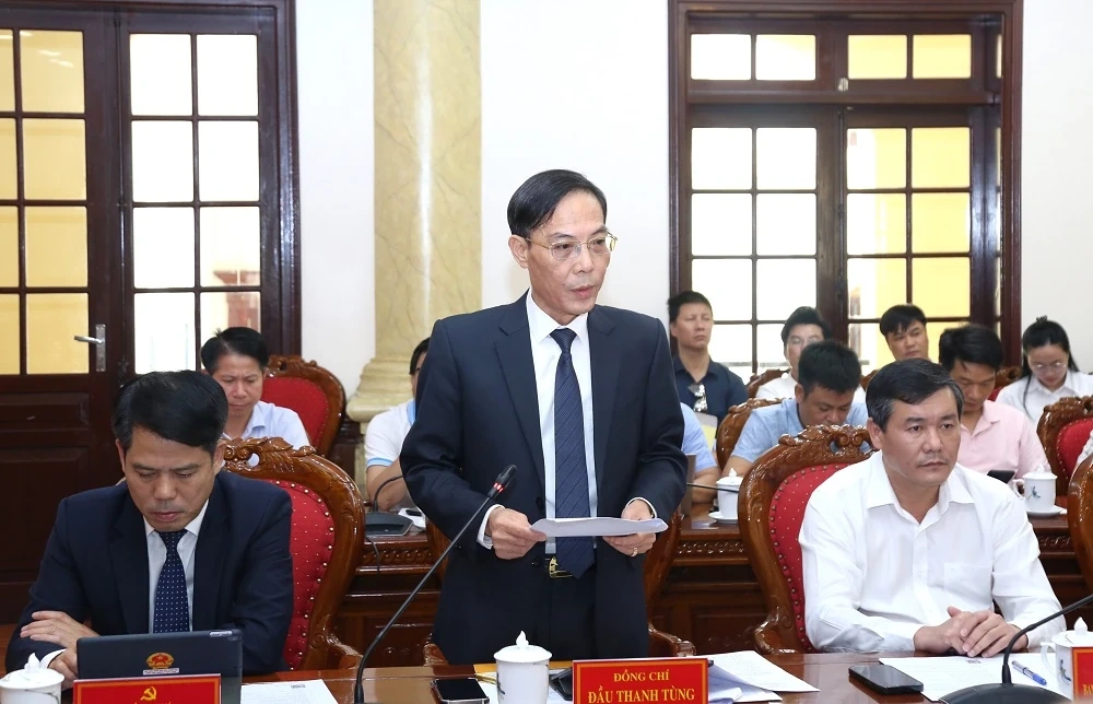 20. Thanh Hoa İl Partisi Kongresi (2025-2030 dönemi) basın toplantısı