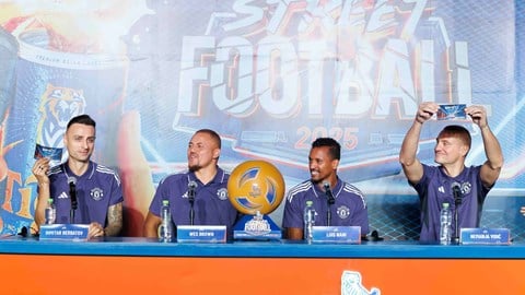 マンチェスター・ユナイテッドのレジェンド4人がタイガー・ストリート・フットボール2025の全国決勝を制す