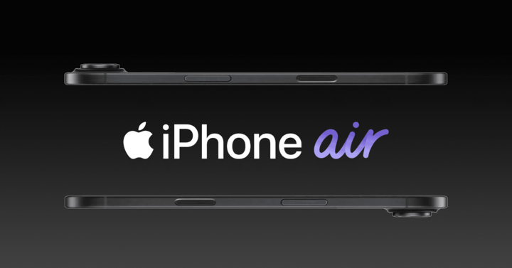 Den nya iPhone Air – Apples tunnaste modell. (Källa: Apple)