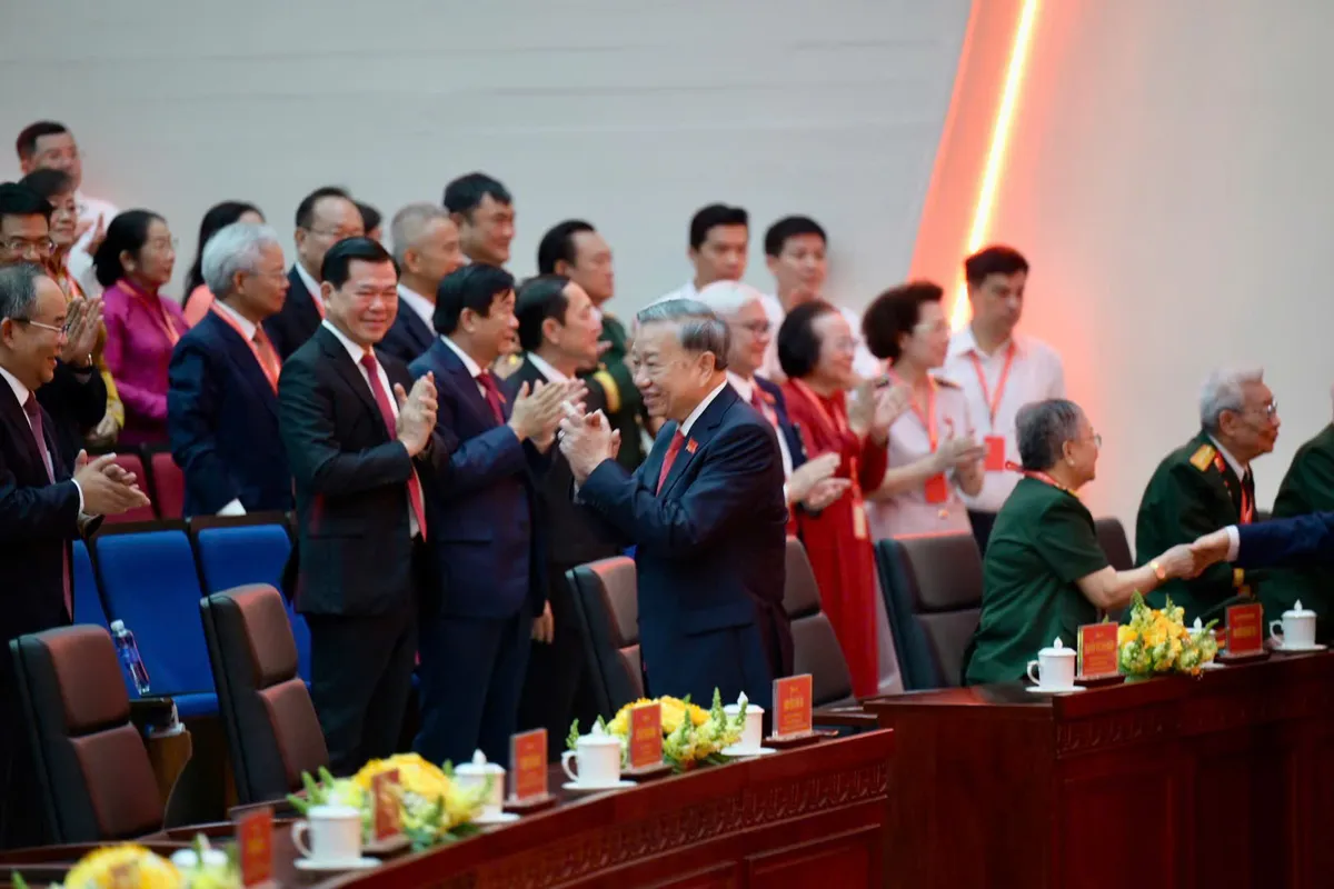 Tổng Bí thư Tô Lâm dự Đại hội Đảng bộ TP Hồ Chí Minh lần thứ I - Ảnh 2.