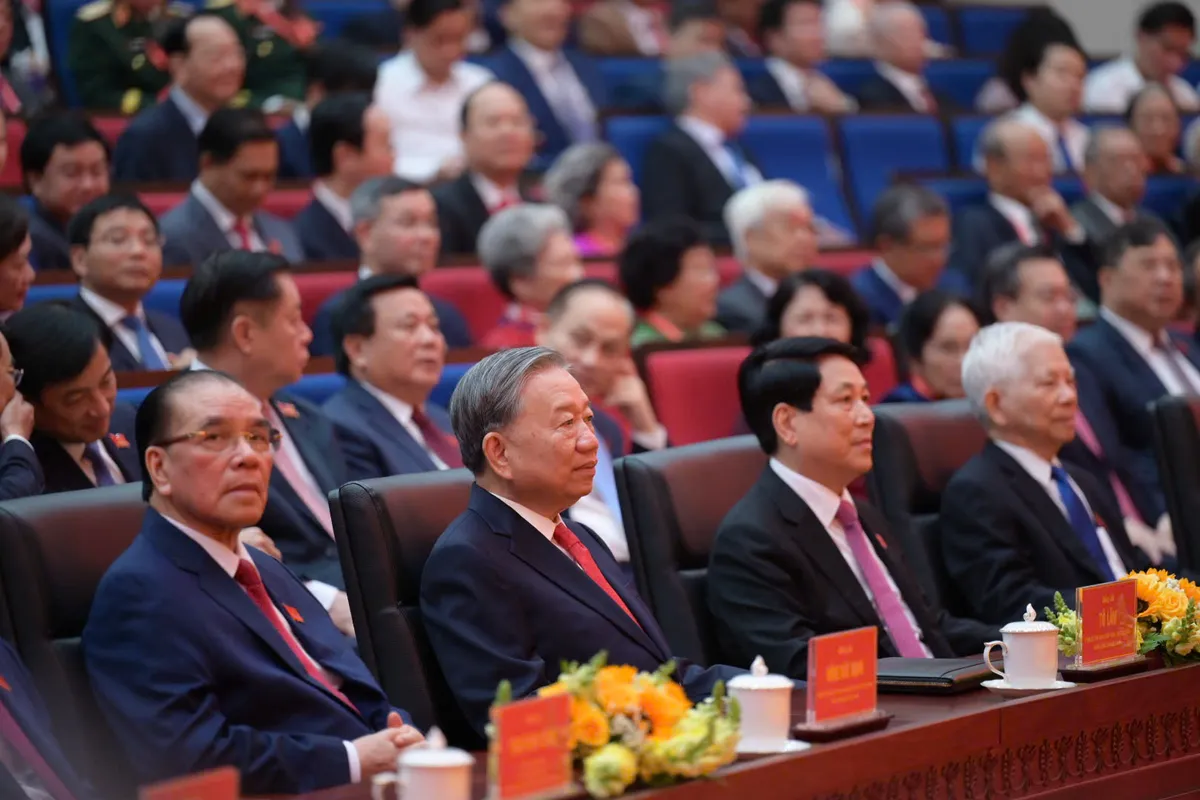 Tổng Bí thư Tô Lâm dự Đại hội Đảng bộ TP Hồ Chí Minh lần thứ I - Ảnh 3.