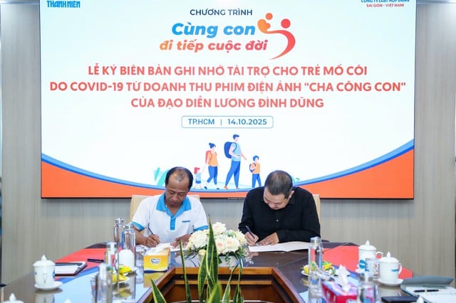 Regissør Luong Dinh Dung og det meningsfulle programmet «Videre liv med barn» – bilde 2. Đạo diễn Lương Đình Dũng và chương trình Cùng con đi tiếp cuộc đời đầy ý nghĩa - Ảnh 2.