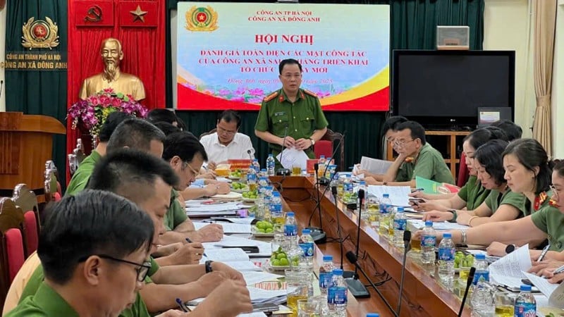 La conférence a évalué de manière exhaustive tous les aspects du travail de la police communale après 2 mois de mise en œuvre du nouveau modèle organisationnel au sein de la police communale de Dong Anh.