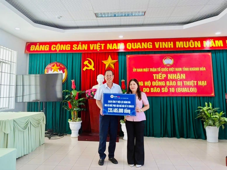 EVNCPC chung tay hỗ trợ đồng bào vùng bão lũ và nhân dân Cuba- Ảnh 1. EVNCPC chung tay hỗ trợ đồng bào vùng bão lũ và nhân dân Cuba- Ảnh 1.