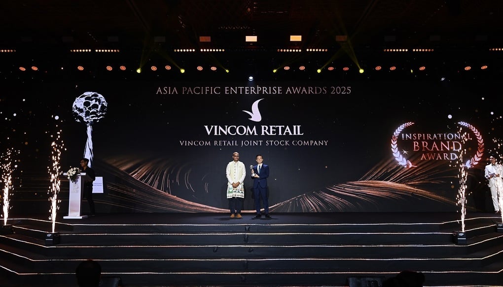 Vincom Retail nhận giải “Thương hiệu truyền cảm hứng châu Á 2025” tại APEA - 1