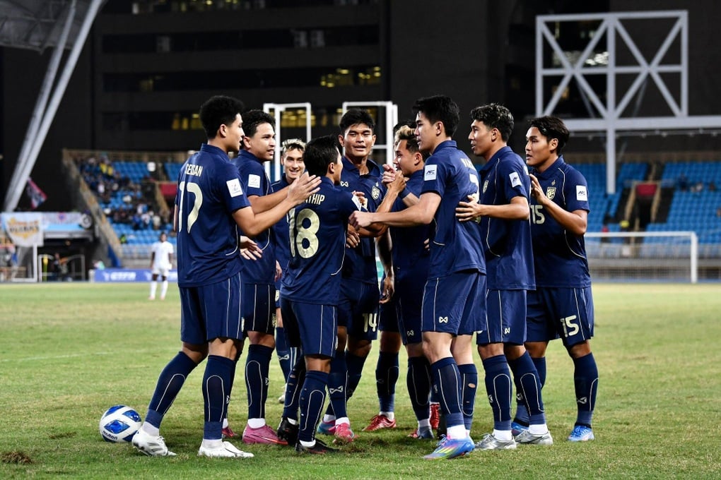 Supachok tỏa sáng, đội tuyển Thái Lan thắng 6-1 ở vòng loại Asian Cup - 3
