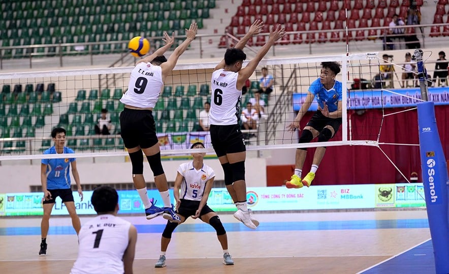 Lịch thi đấu chung kết bóng chuyền VĐQG hôm nay 15.10: Biên phòng hay Thể công Tân Cảng? - ảnh 1