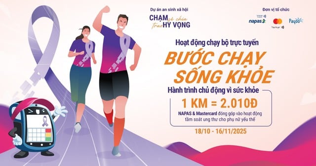 NAPAS, Mastercard und Payoo spenden Krebsvorsorge- und HPV-Testpakete an benachteiligte Frauen – Foto 2. NAPAS, Mastercard, Payoo tặng gói tầm soát ung thư, xét nghiệm HPV cho phụ nữ yếu thế - Ảnh 2.
