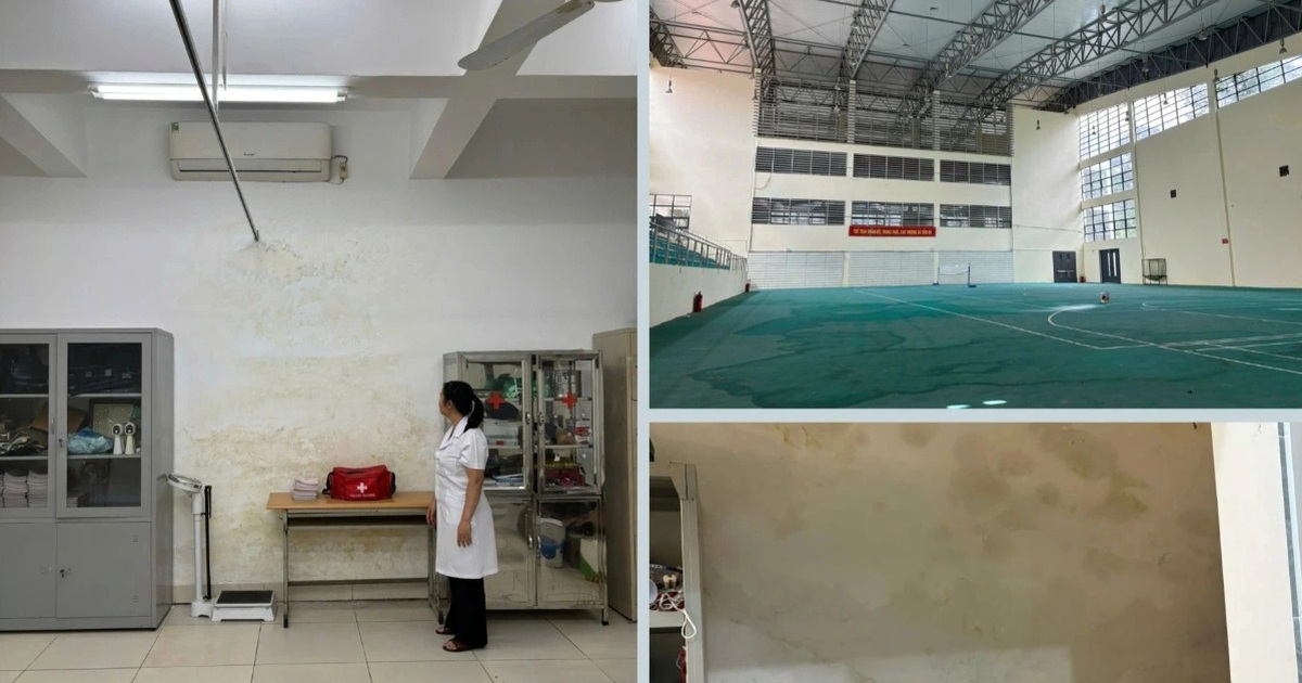 Đổ gần 100 tỷ đồng ngân sách vào sửa chữa, trường Ams lại “dột nặng hơn”