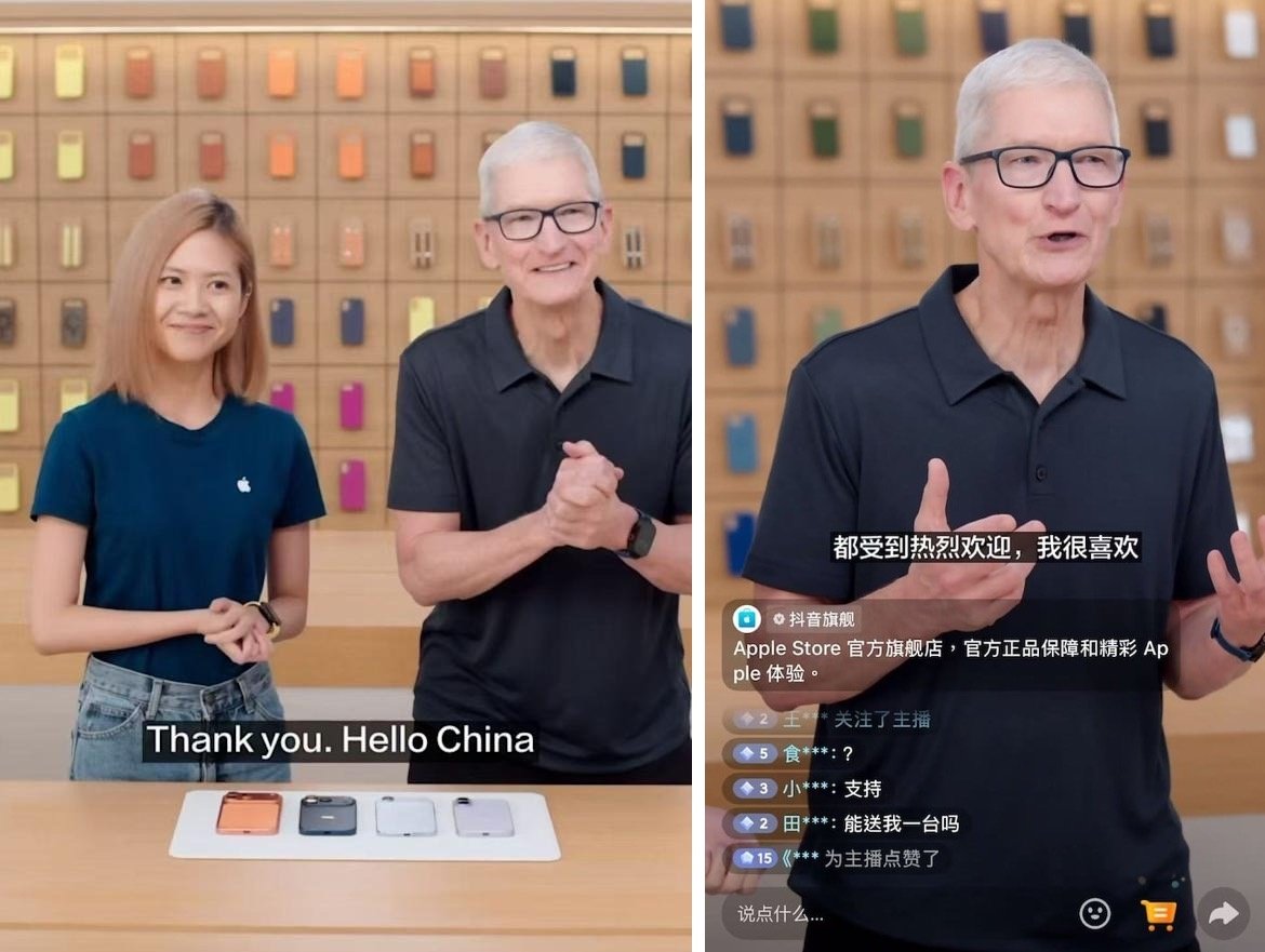 Tim Cook Trung Quoc,  iPhone 17 Pro Max,  trien lam Labubu,  do choi Pop Mart anh 11