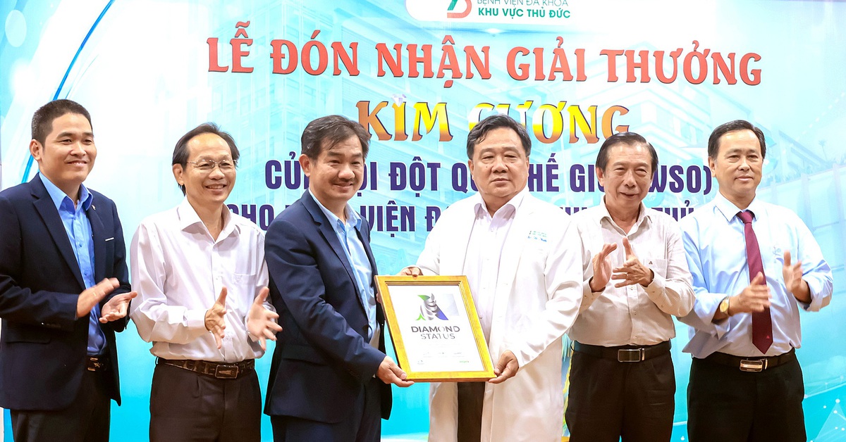 Bệnh viện cửa ngõ TP.HCM đạt chứng nhận kim cương, cấp độ cao nhất trong điều trị đột quỵ