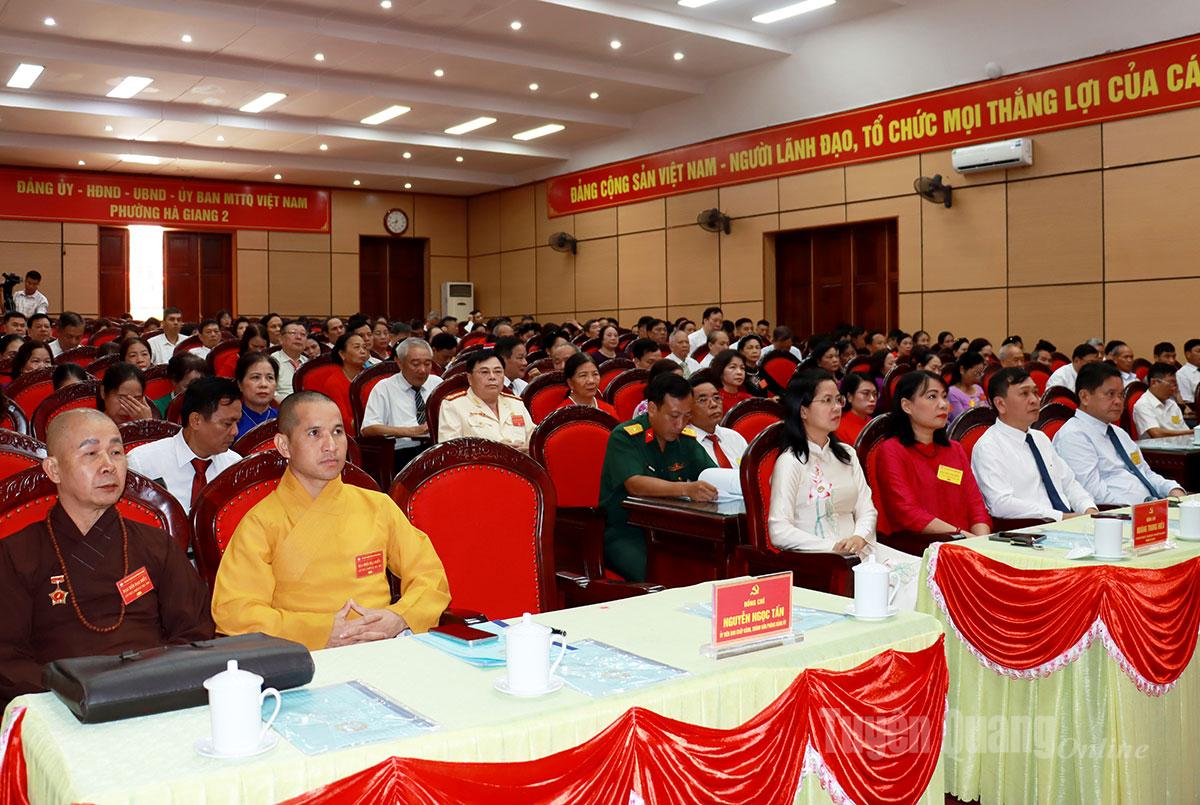 Delegates attending the Congress.