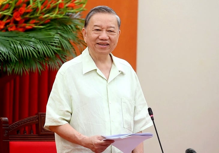 Tổng Bí thư Tô Lâm: Không chấp nhận lợi ích cục bộ, làm chậm tiến trình phát triển đất nước - Ảnh 1.