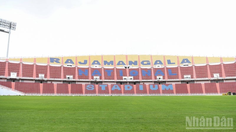O Estádio Nacional Rajamangala, em Bangkok, será o local da cerimônia de abertura dos 33º Jogos do Sudeste Asiático. (Foto: MINH THANG)