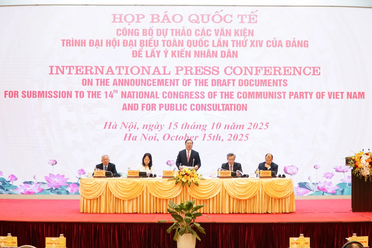 Lấy ý kiến nhân dân về dự thảo văn kiện Đại hội XIV của Đảng - Ảnh 3.