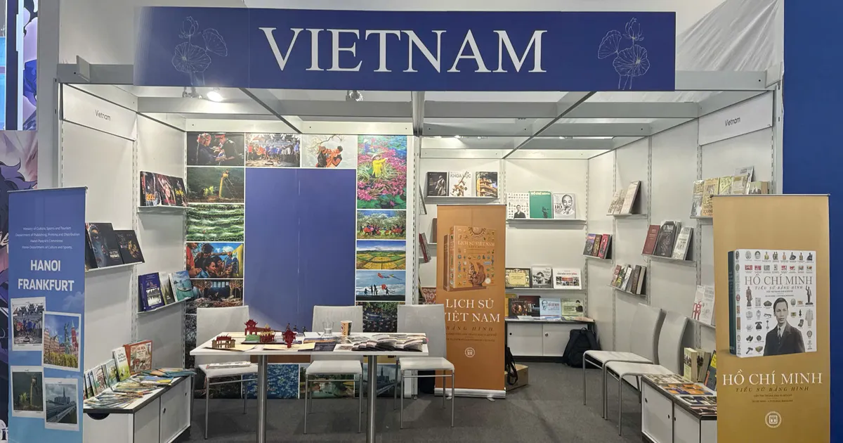 Hơn 1.200 đầu sách Việt Nam trưng bày tại Hội chợ Sách Frankfurt 2025