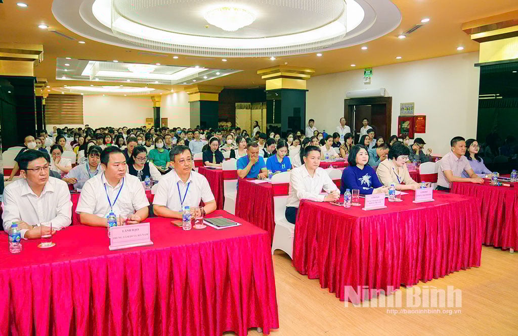 Delegates attending the conference.