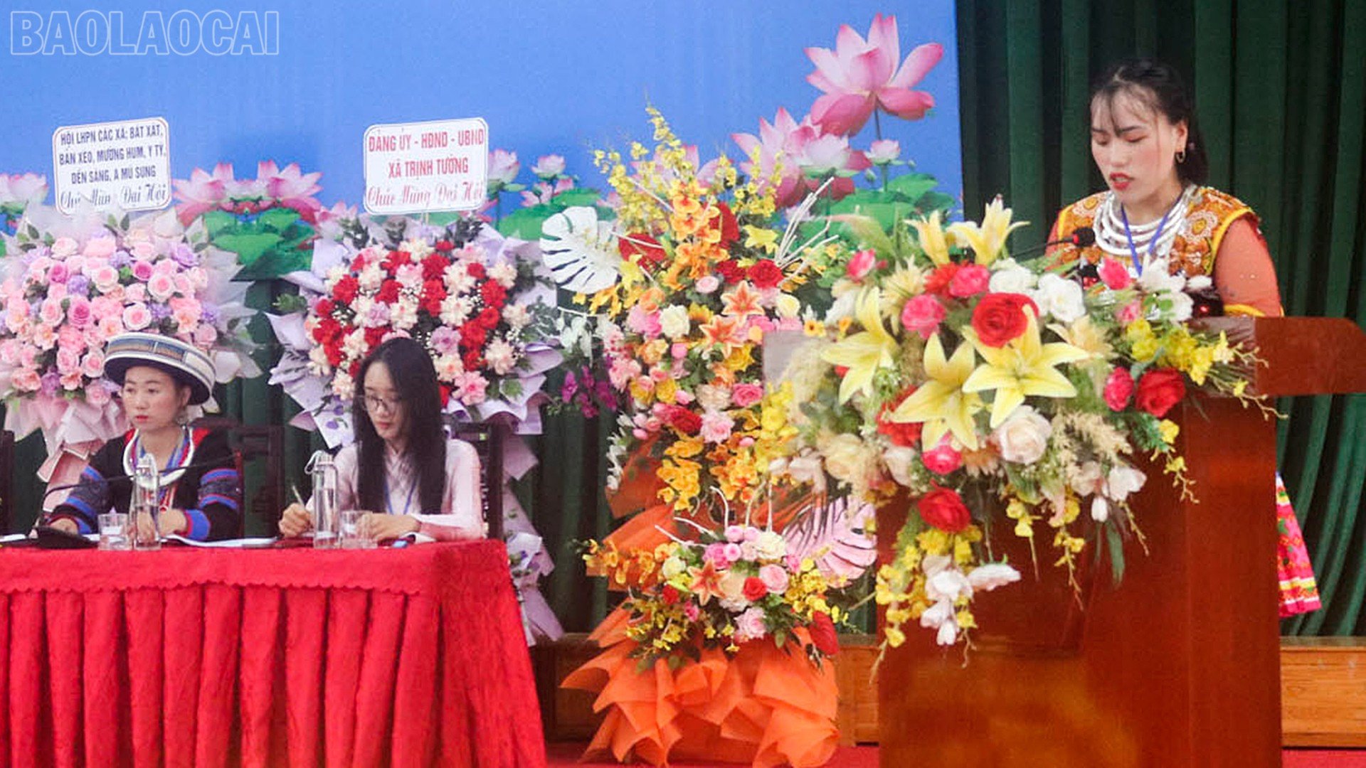 Đại biểu phát biểu tham luận tại đại hội.