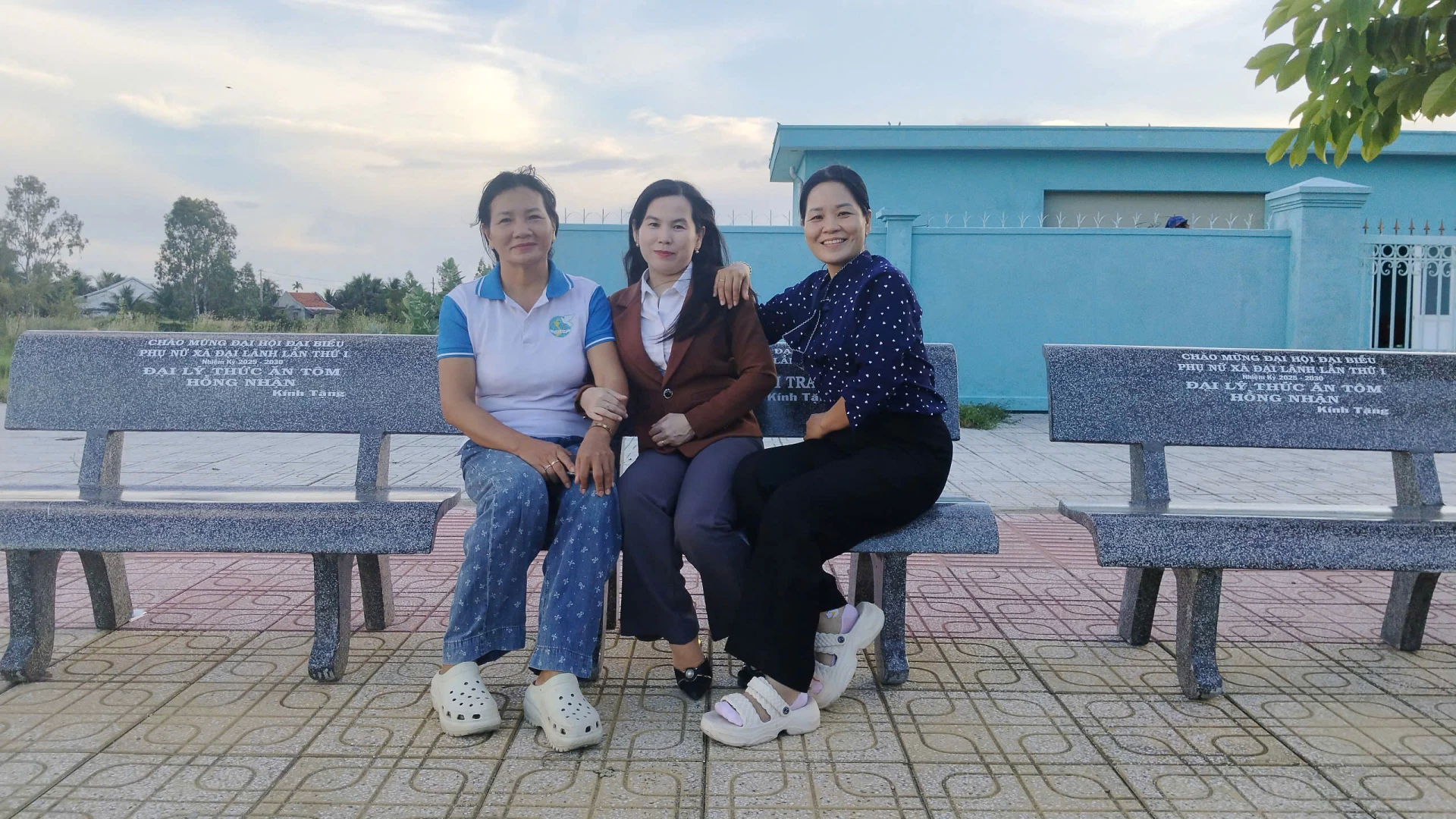 Công trình được thực hiện tại Khu tái định cư thôn Ninh Mã, xã Đại Lãnh. 