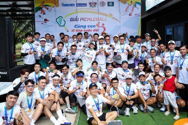 Báo Thanh Niên sẽ trao 400 triệu đồng tại giải pickleball Cùng con đi tiếp cuộc đời - tranh cúp PASSION002- Ảnh 2.