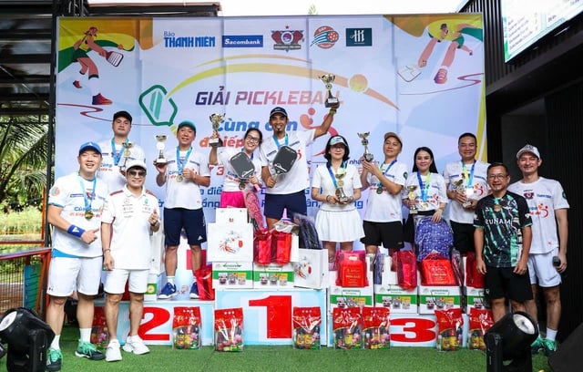 Báo Thanh Niên sẽ trao 400 triệu đồng tại giải pickleball Cùng con đi tiếp cuộc đời - tranh cúp PASSION002- Ảnh 3.