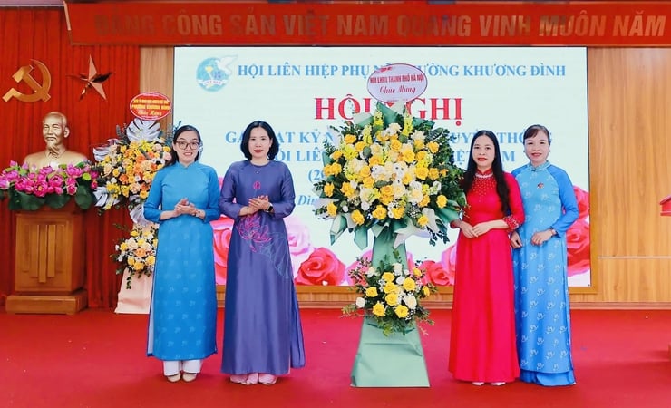 Phụ nữ Khương Đình: Lan tỏa tinh thần đoàn kết, sáng tạo vì cộng đồng- Ảnh 1.