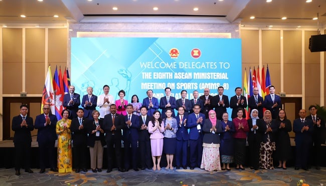 Khai mạc Hội nghị Bộ trưởng ASEAN về Thể thao lần thứ 8: Xây dựng tầm nhìn dài hạn cho thể thao ASEAN - Ảnh 5. Khai mạc Hội nghị Bộ trưởng ASEAN về Thể thao lần thứ 8: Xây dựng tầm nhìn dài hạn cho thể thao ASEAN - Ảnh 5.