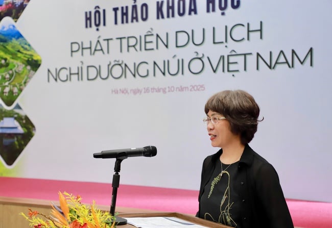 Diskuse o řešeních na podporu rozvoje horské turistiky ve Vietnamu - Foto 2. Bàn giải pháp thúc đẩy phát triển du lịch nghỉ dưỡng núi ở Việt Nam - Ảnh 2.