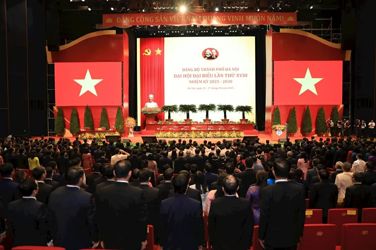 Đại hội đại biểu Đảng bộ thành phố Hà Nội nhiệm kỳ 2025-2030 tiến hành phiên trù bị