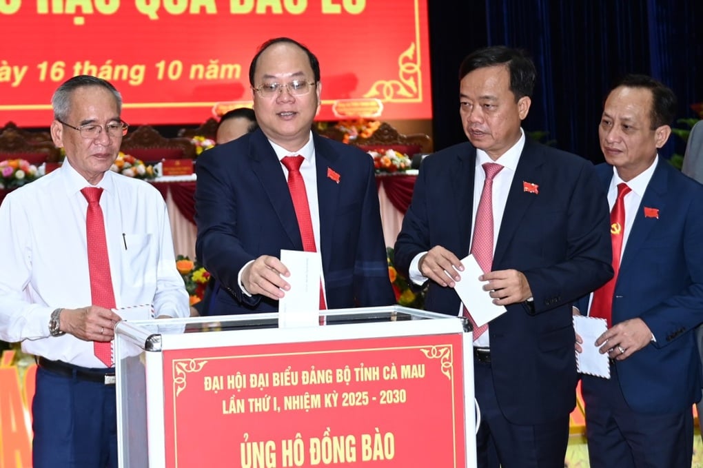 450 đại biểu dự Đại hội Đảng bộ tỉnh Cà Mau nhiệm kỳ 2025-2030 - 1