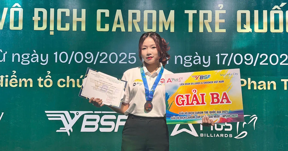 Sinh viên ngành Bác sĩ Đa khoa của ĐH Duy Tân giành giải Ba tại Carom Cúp Quốc gia VBSF-Aplus 2025