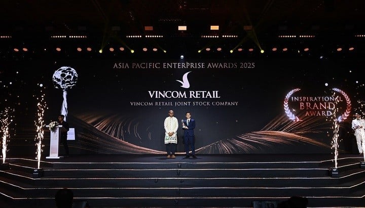 Vincom Retail was honored as “Asia's Inspiring Brand 2025”.