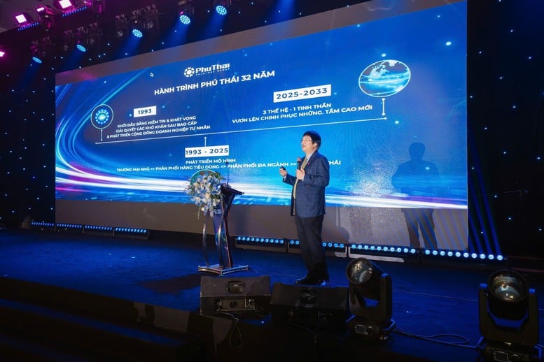 Phu Thai Group ប្រារព្ធខួប ៣២ឆ្នាំនៃការសាងសង់ និងអភិវឌ្ឍន៍ - រូបថត ១. Tập đoàn Phú Thái kỷ niệm hành trình 32 năm xây dựng và phát triển- Ảnh 1.