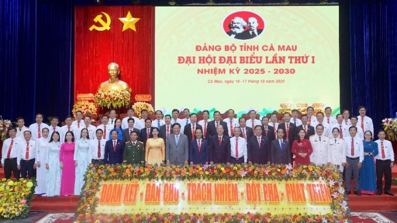 Der Exekutivausschuss des Parteikomitees der Provinz Ca Mau für die Amtszeit 2020–2025 machte bei der Vorbereitungssitzung ein Erinnerungsfoto.