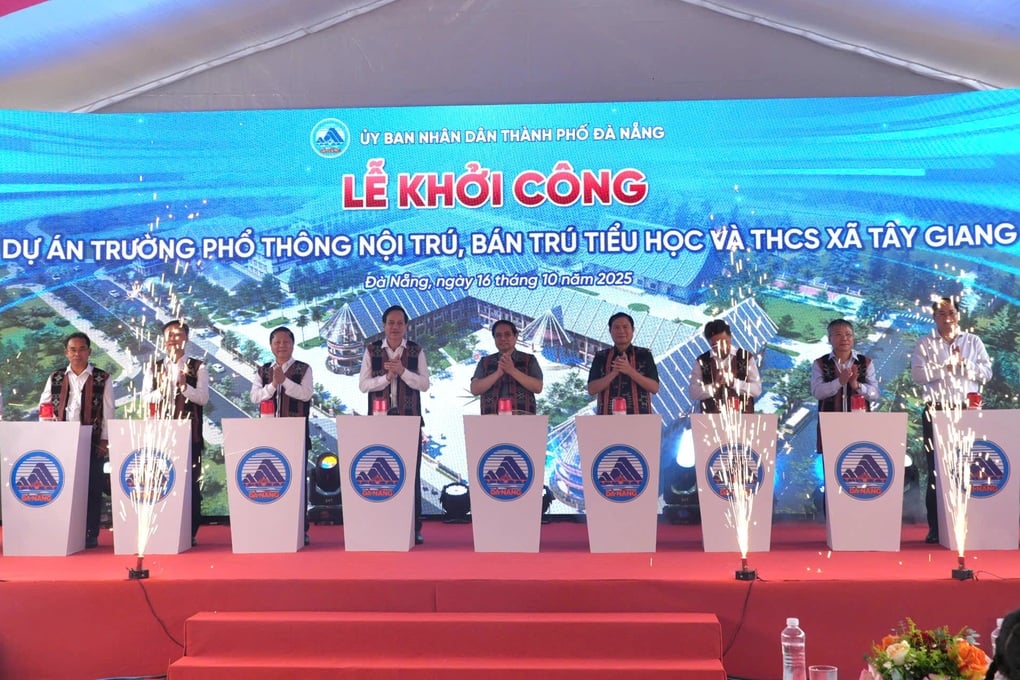 Thủ tướng dự lễ khởi công trường học ở xã miền núi Đà Nẵng - 2