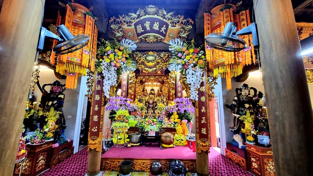 Hoa Thon Pagoda - a cultural and spiritual highlight of Hat Mon region - photo 2