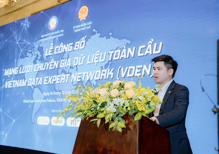 Ông Đỗ Vinh Quang, con trai bầu Hiển là Phó chủ tịch Mạng lưới Chuyên gia dữ liệu toàn cầu Việt Nam - Ảnh 3.