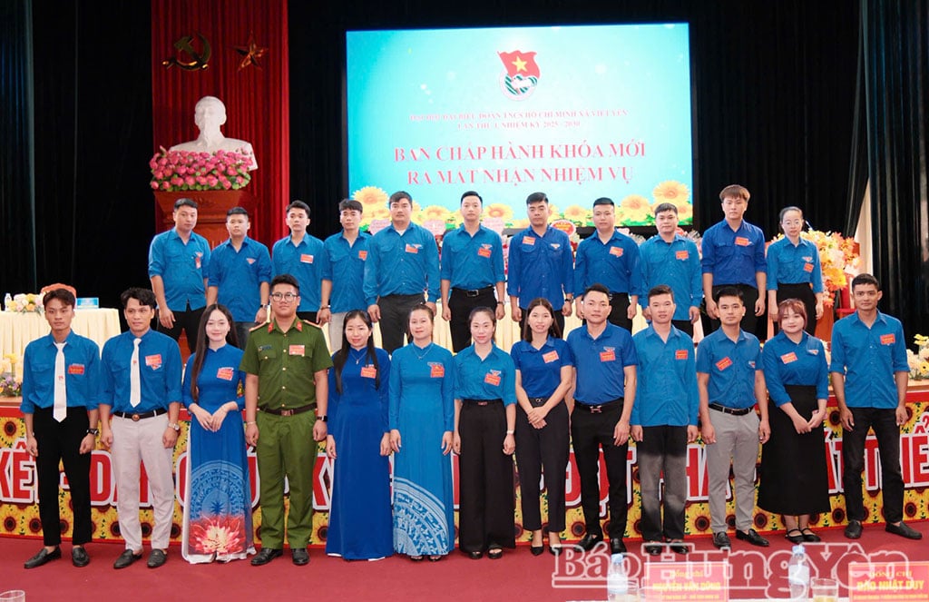 គណៈកម្មាធិការប្រតិបត្តិនៃសម្ព័ន្ធយុវជនកុម្មុយនិស្តហូជីមិញនៃឃុំ Viet Yen អាណត្តិទី ១ ឆ្នាំ ២០២៥ - ២០៣០ ត្រូវបានណែនាំដល់មហាសន្និបាត។
