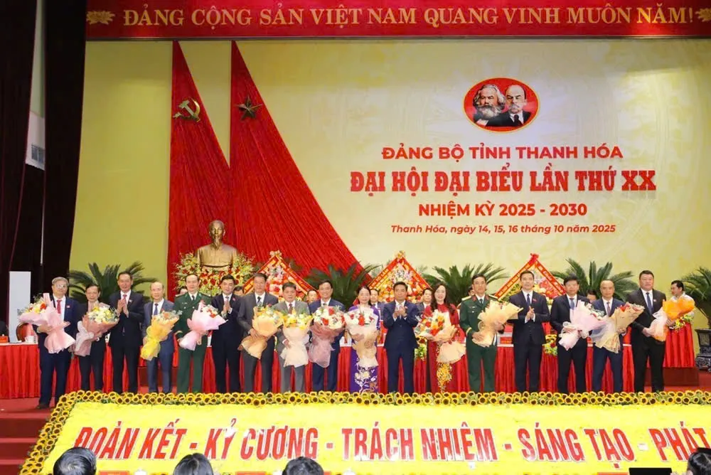 Đại hội đại biểu Đảng bộ tỉnh Thanh Hóa lần thứ XX, nhiệm kỳ 2025 – 2030 đoàn kết, đổi mới và khát vọng phát triển - Ảnh 2.