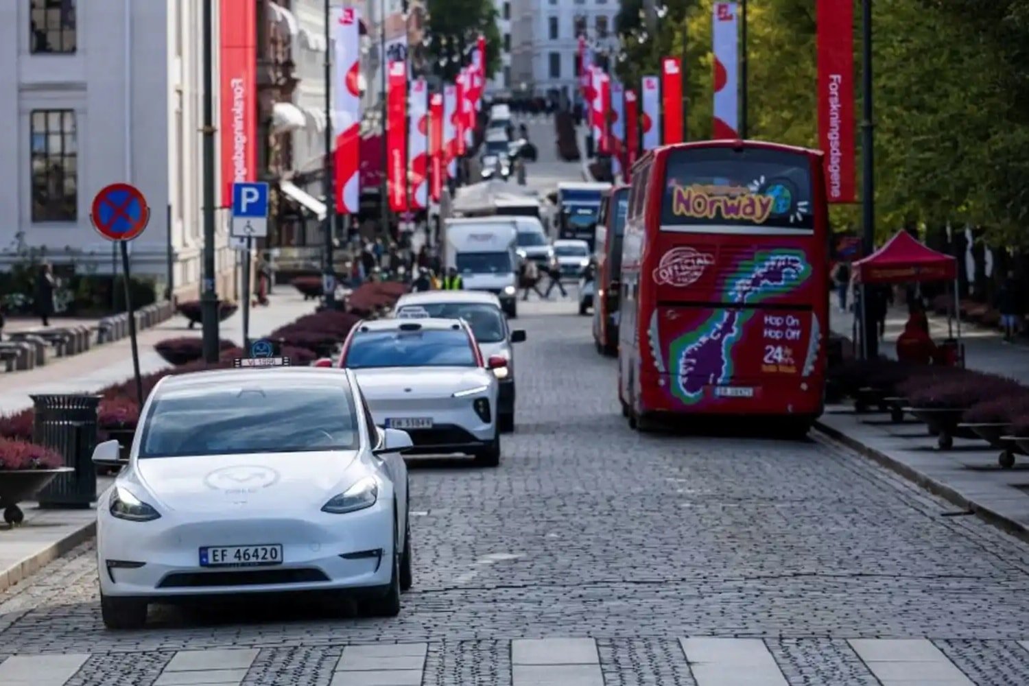 Tesla Model Y i Norge må bekymre seg for momskompensasjon