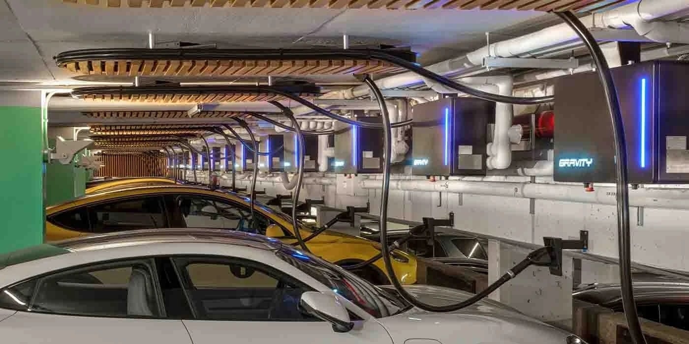 Sistem pengecasan pantas 500 kW Gravity di AS